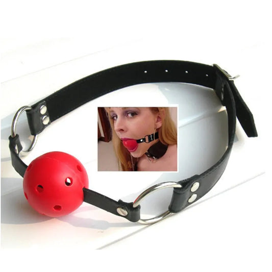 1PC Oral Fixation PU Leather Mouth Gag Spider X Style Flirting Metal O Ring Open Mouth Gag Adult Games Product Sex Toy